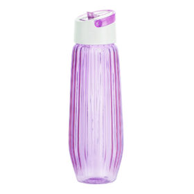 Diamond bottle with straw Large