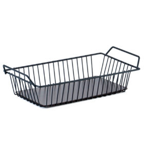 Large Rectangle wooden tray (black)