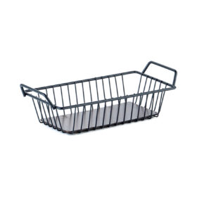 Medium Rectangle wooden tray (black)